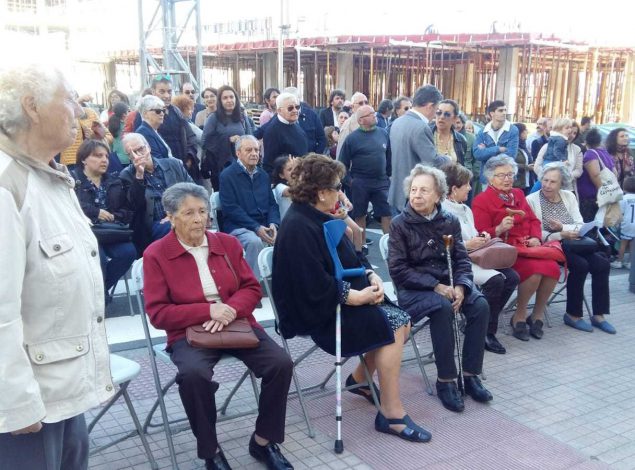 Inauguración do mural Mulleres de Pontevedra na historia