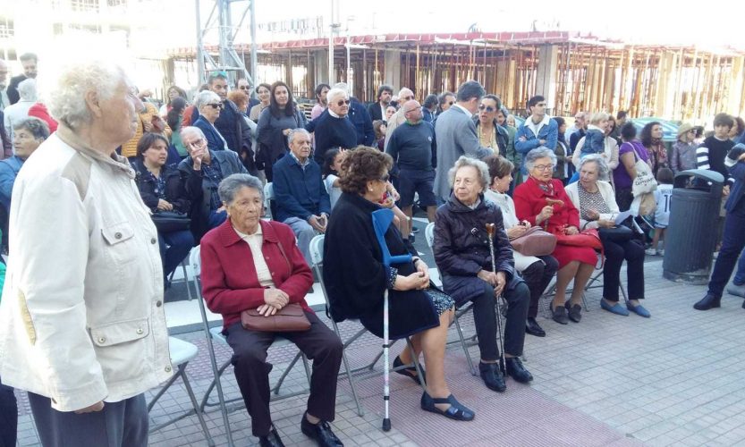 Inauguración do mural Mulleres de Pontevedra na historia