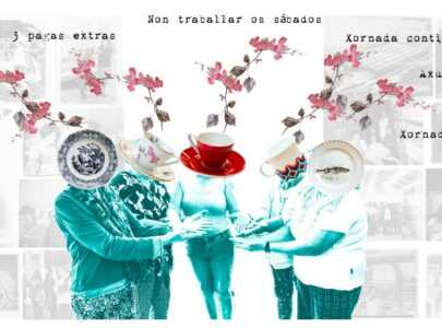 As traballadoras históricas da Pontesa e da ribeira de Lourizán protagonizan Mulleres Murais